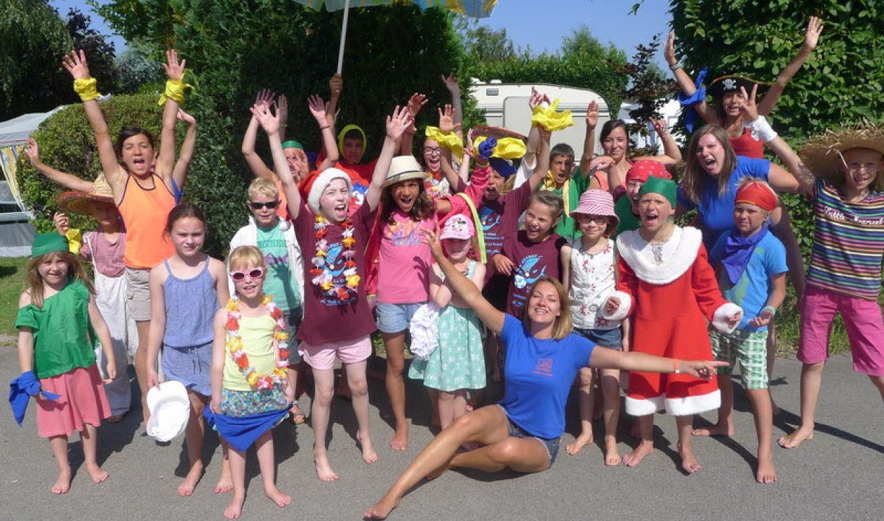 Kinderclub u00a9 camping la plage - la trinite-sur-mer
