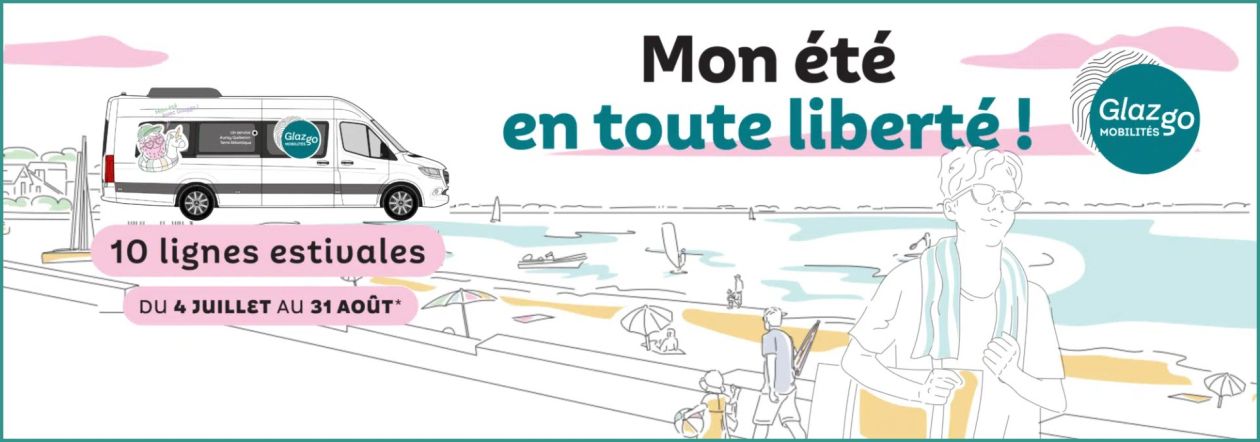 Sommer-Shuttleservice der Bucht von Quiberon