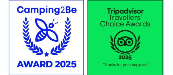 camping2be award 2025 - tripadvisor award 2025