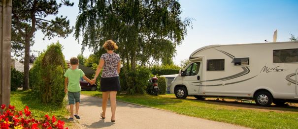 Stellplatz für Wohnmobil - Camping de La Plage